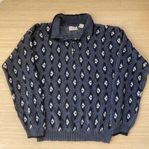 Vintage Argyle Sweater